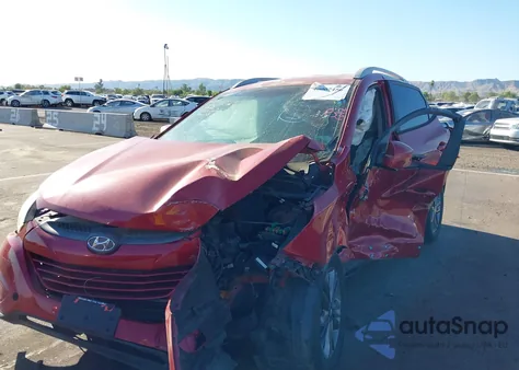 2014 Hyundai Tucson Se из США, поврежденный, VIN KM8JU3AG7EU828886